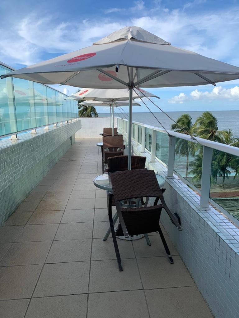 Hotel Melhores Flats - Maravilhosa Varanda Frente Ao Mar João Pessoa