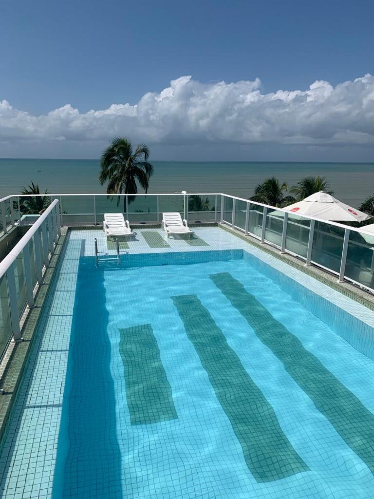 Melhores Flats - Maravilhosa Varanda Frente Ao Mar *